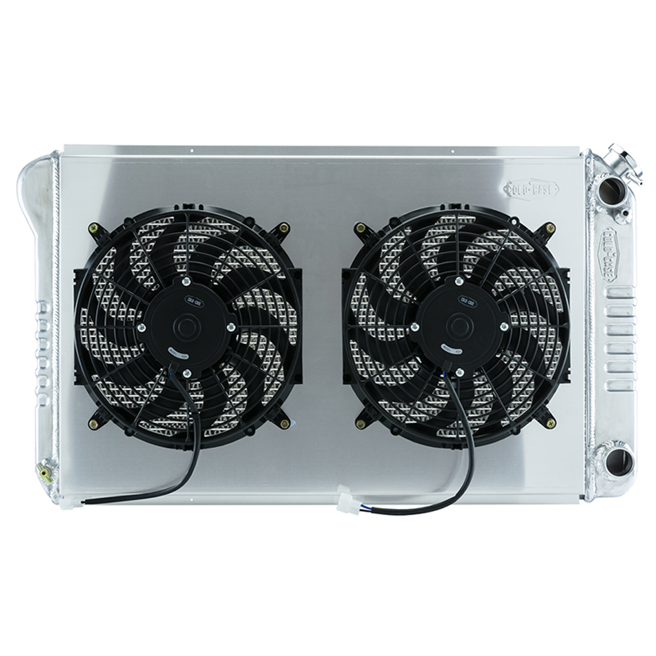 Cold Case Radiators - 68-72 A-Body LS Swap Radiator & Dual 12in Fan