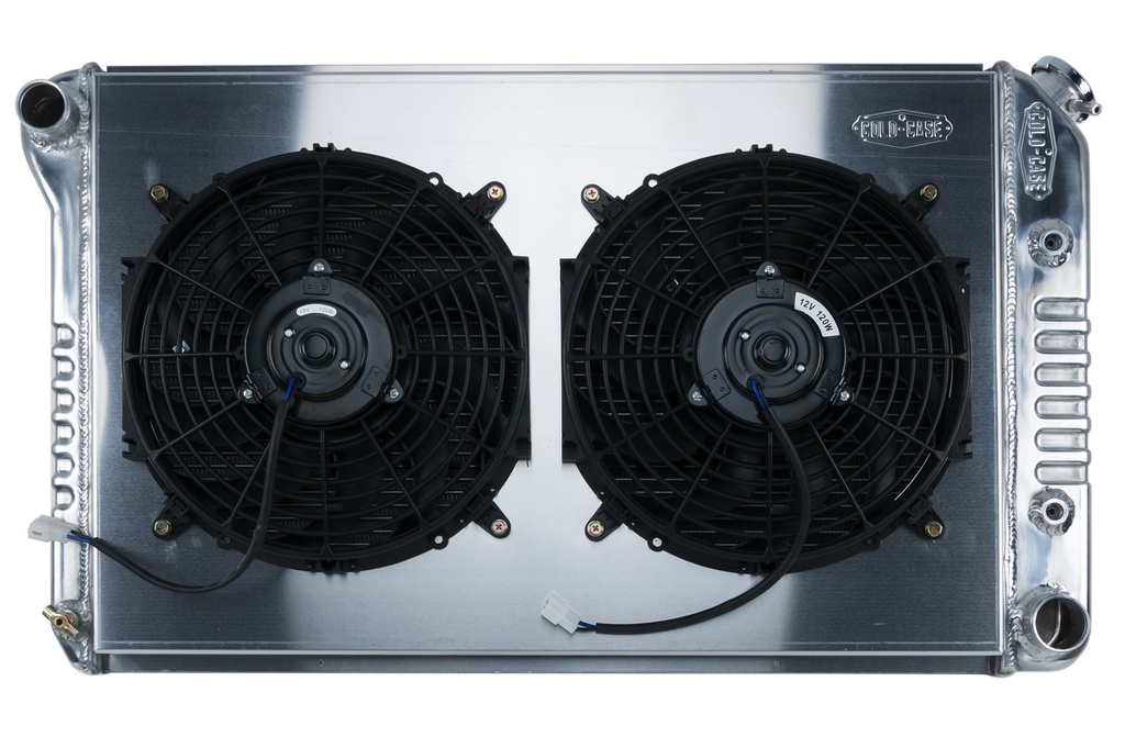 Cold Case Radiators - 78-88 GM G-Body Radiator & 12In Dual Fan Kit AT