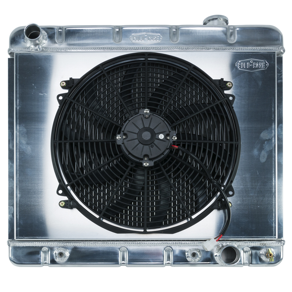 [CCRGMT555AK] Cold Case Radiators - 63-66 Chevy/GMC Pickup Radiator & 16in Fan