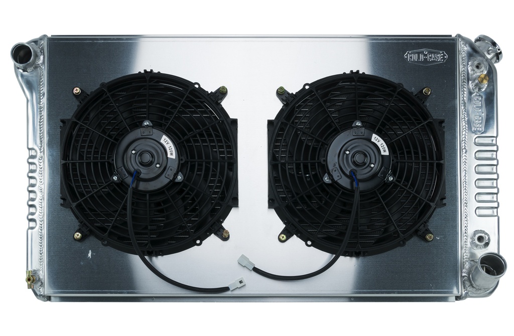 [CCRGMT558AK] Cold Case Radiators - 67-76 Chevy GMC Pickup Radiator & 12in Fan
