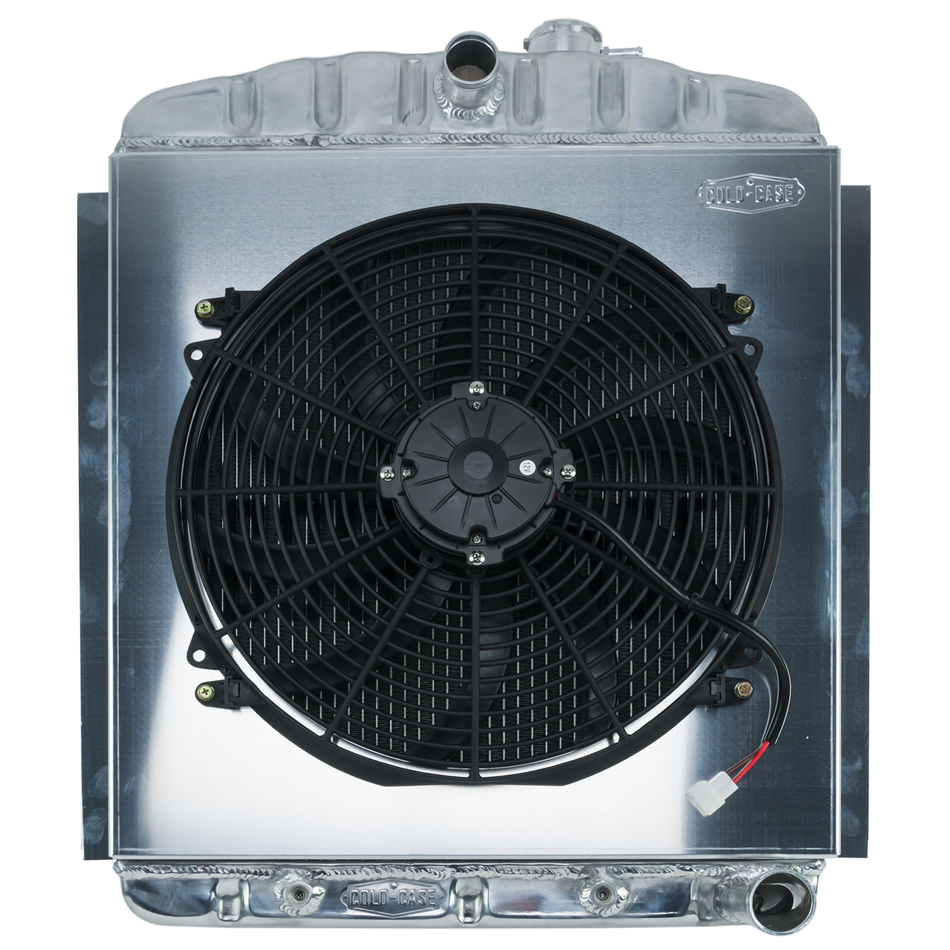[CCRGMT568AK] Cold Case Radiators - 47-54 Chevy Truck Radiator & 16 Fan Kit