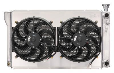 [CCRGMT580SK] Cold Case Radiators - 88-98 GM 1500 P/U LS Swap Radiator w/Fans