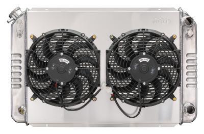 [CCRLMM576K] Cold Case Radiators - 79-93 Mustang LS Swap Swap Radiator w/Fan