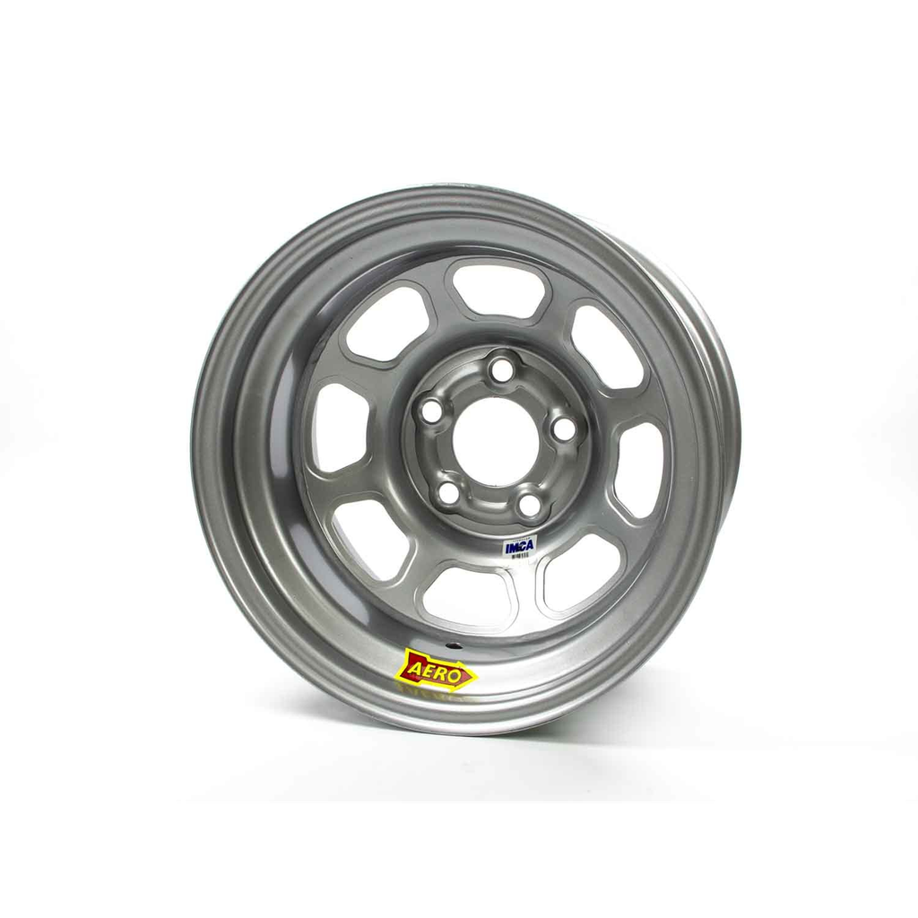 [ARW52-085020L] Aero Race Wheels - 15x8 2in 5.00 Silver LR