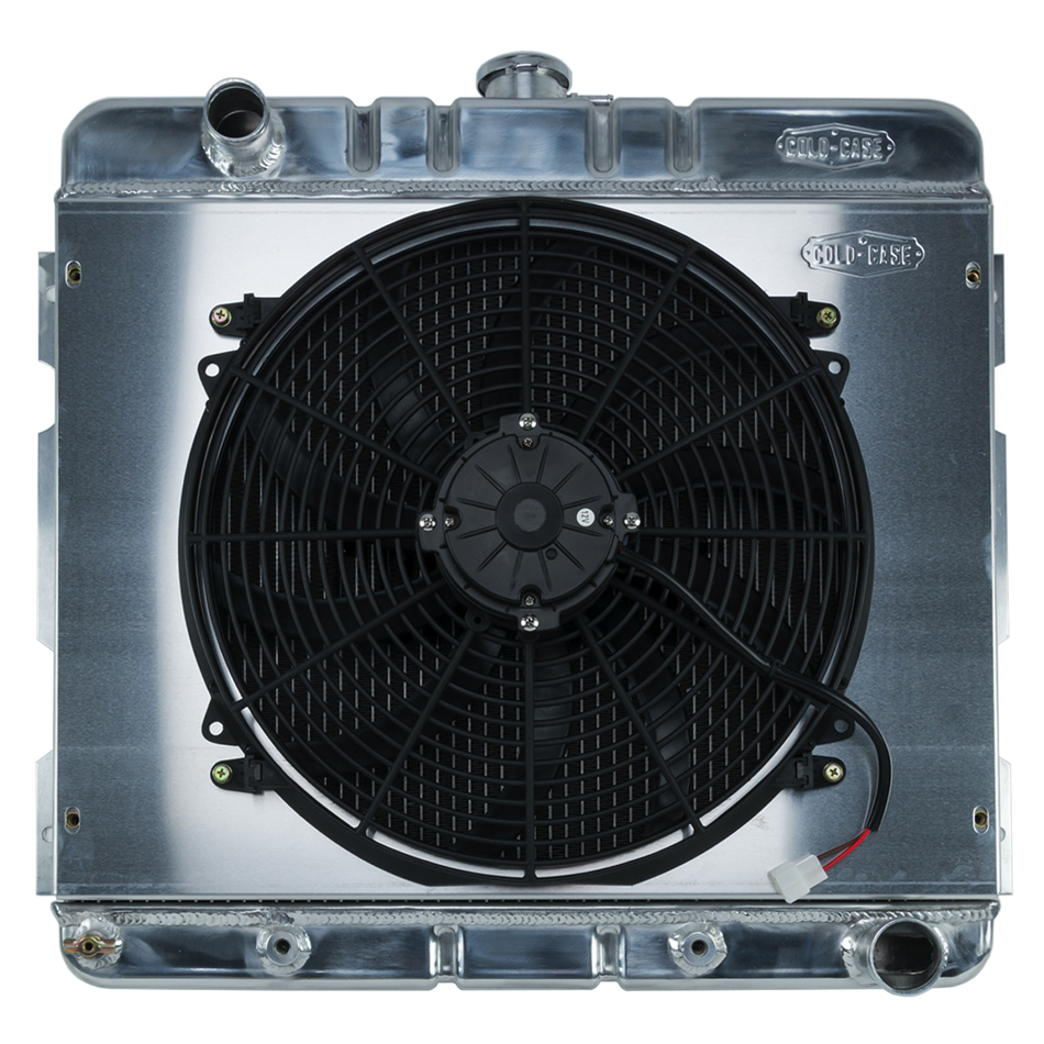 [CCRMOP755AK] Cold Case Radiators - 70-72 A/B Body SB Radiator & 16in Fan Kit AT
