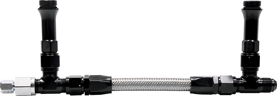 Allstar Performance - Fuel Line Kit 9-5/8in Holley Ultra Hp Black