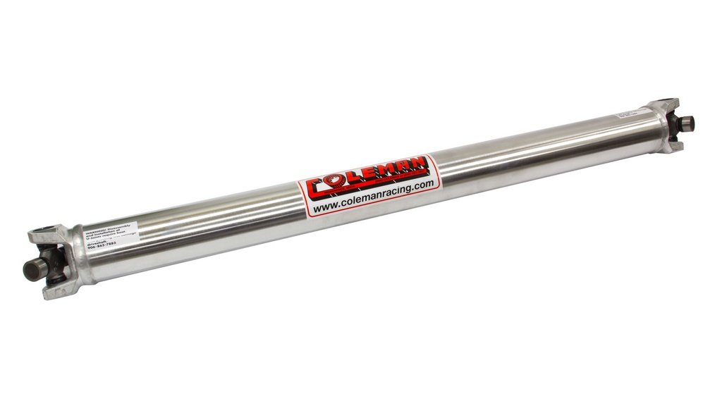 [COL16606] Coleman Racing Products - Alum. Driveshaft 37.5in.