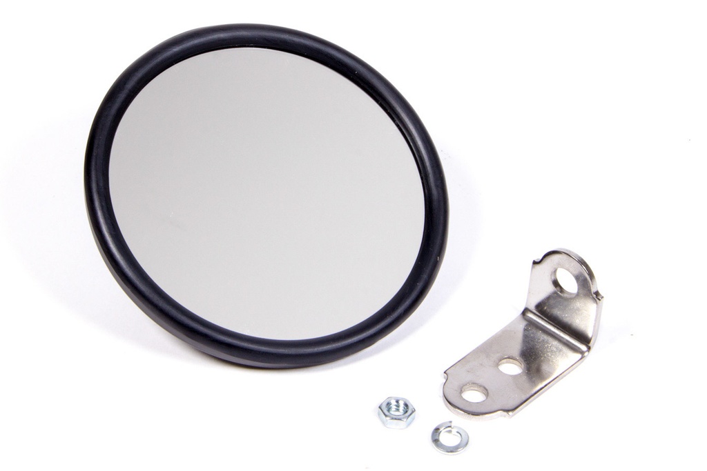 Coleman Racing Products - Round Mirror W/ L Brkt
