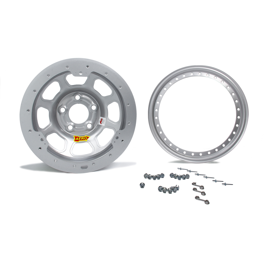 [ARW53-084730S] Aero Race Wheels - 15x8 3in 4.75 Silver