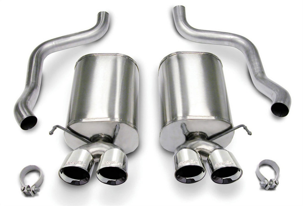 [COR14169] Corsa Performance - 05-08 Corvette 6.0/6.2L Axle Back Exhaust System