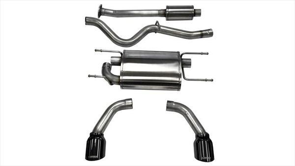 [COR14864BLK] Corsa Performance - Exhaust Cat-Back - 2.5In Dual Rear Exit