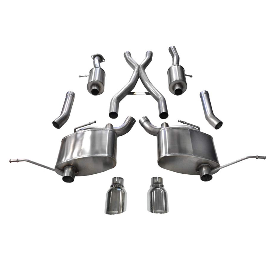 [COR14991] Corsa Performance - Exhaust Cat-Back - 2.5in Cat-Back Dual Rear