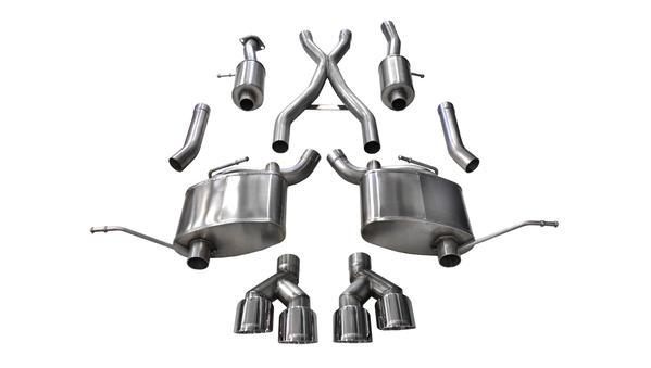 [COR14992] Corsa Performance - Exhaust Cat-Back - 2.5In Dual Rear Exit