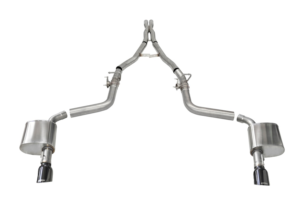[COR21072BLK] Corsa Performance - 15-22 Dodge Charger 6.4L Cat Back Exhaust