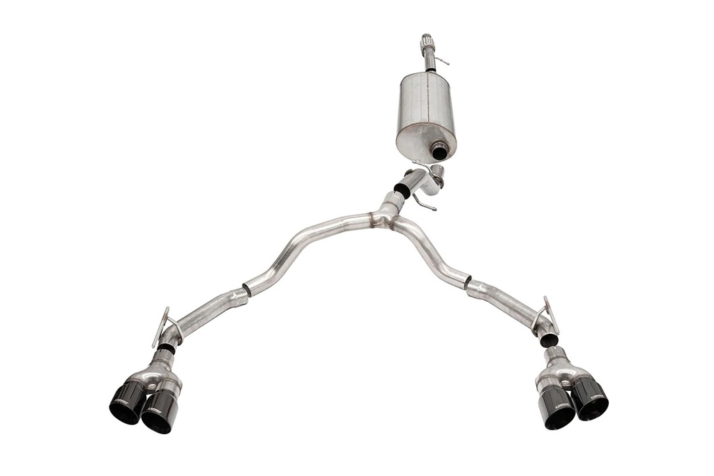 [COR21127BLK] Corsa Performance - 21- Chevy Tahoe 5.3L Cat Back Exhaust