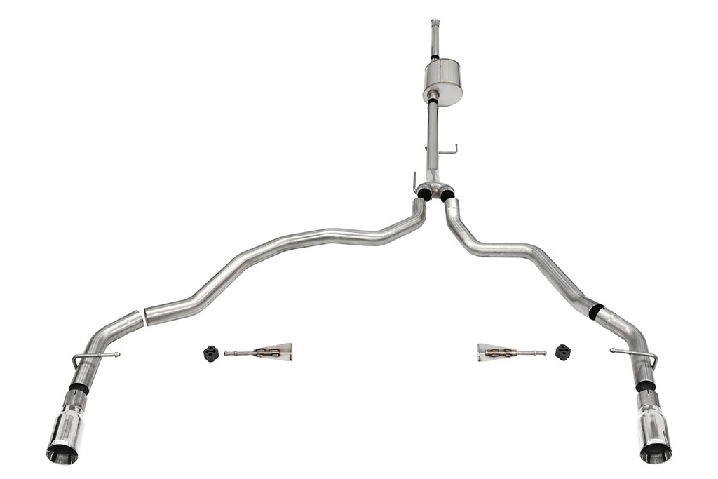 [COR21161] Corsa Performance - 21- Ford F150 5.0L Cat Back Exhaust System