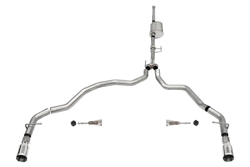 [COR21170] Corsa Performance - 21- Ford F150 3.5L Cat Back Exhaust System