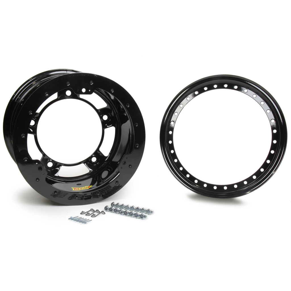 [ARW53-100550B] Aero Race Wheels - 15X10 5In Wide 5 Black Beadlock