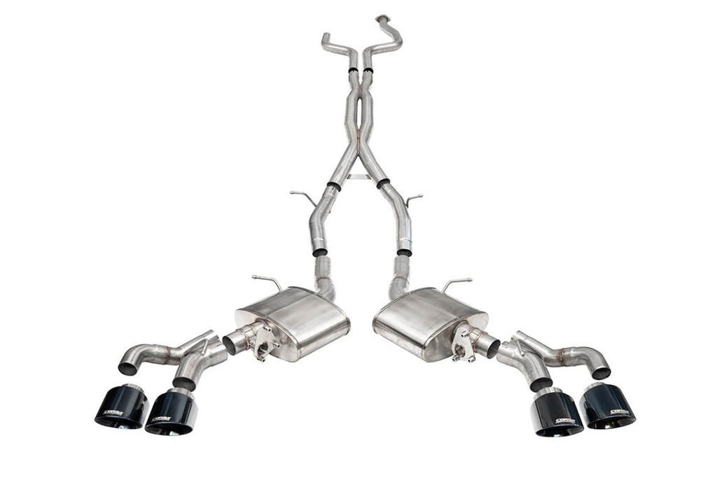 [COR21320BLK] Corsa Performance - 22- Ct5-V Blackwing Cat Back Exhaust Black