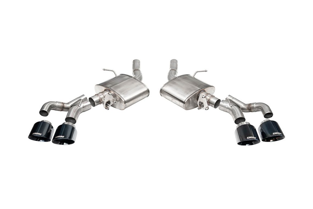 [COR21322BLK] Corsa Performance - 22- Ct5-V Blackwing Axle Back Exhaust Blk
