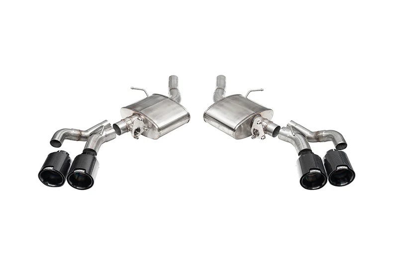 [COR21322CFBLK] Corsa Performance - 24- Ct5-V Blackwing Axle Back Exhaust Blk Cf
