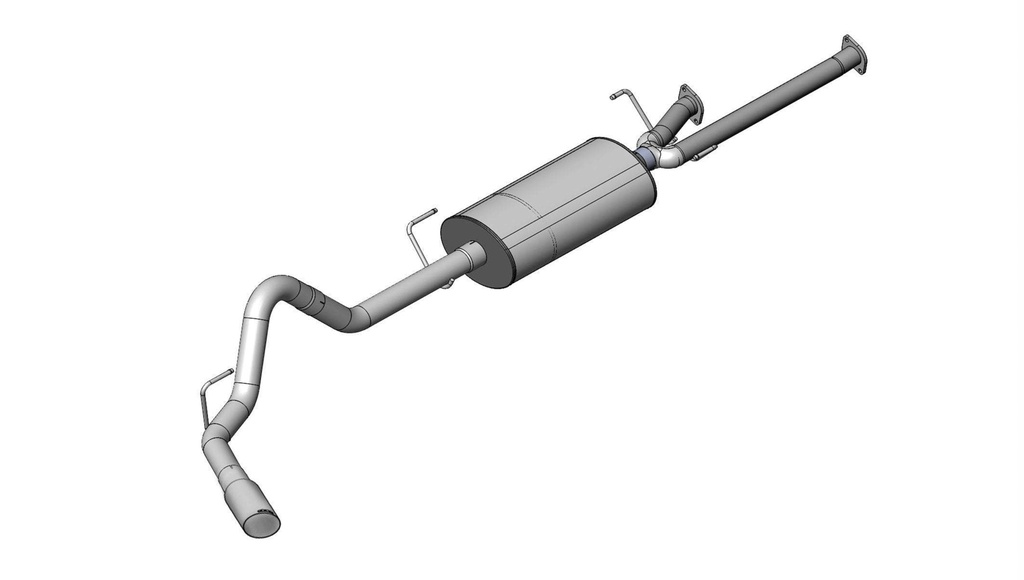 [COR24916] Corsa Performance - Exhaust Cat-Back - 3.0in Cat-Back Single Side E