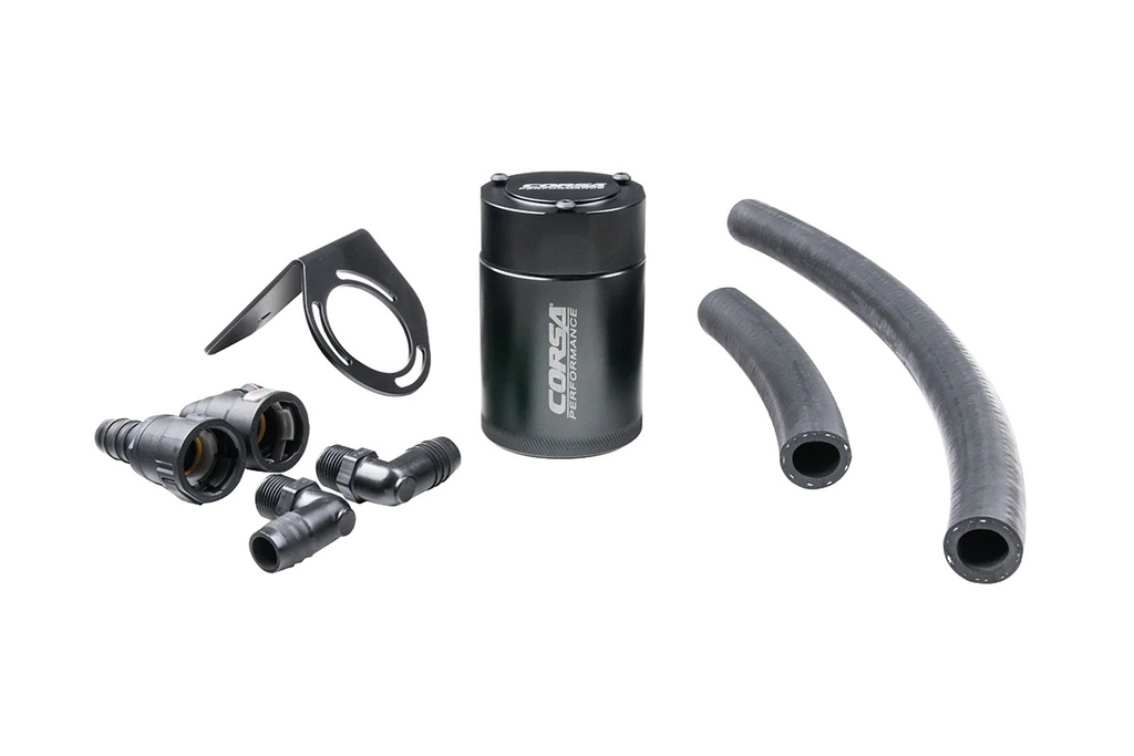 Corsa Performance - 18- Ford Mustang 5.0L Catch Can