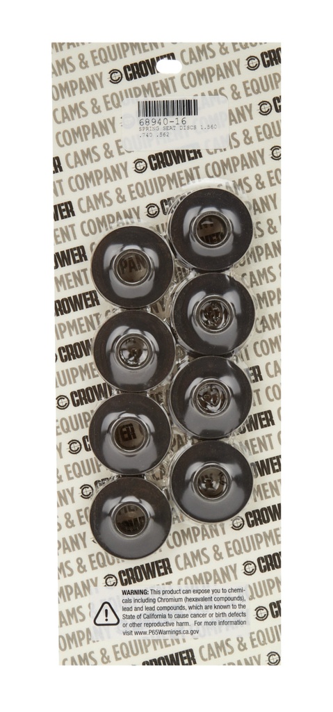 Crower - Valve Spring Seat Cups - 1.560