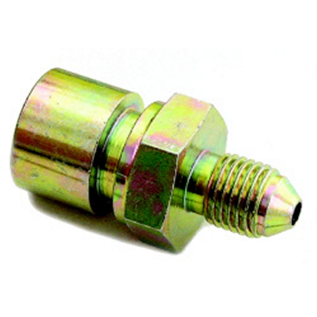 [AAAFM107164] A-1 Products - #4 to 7/16-24 Inverted Female Steel Adapter