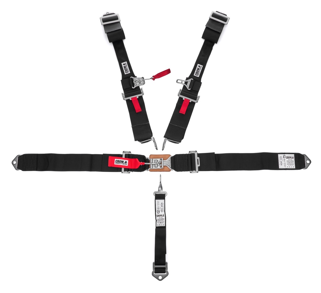 [CRW11004DBST] Crow Safety Gear - 5-Way Restraint SB BI Dog Bone Harness BI W/L&L
