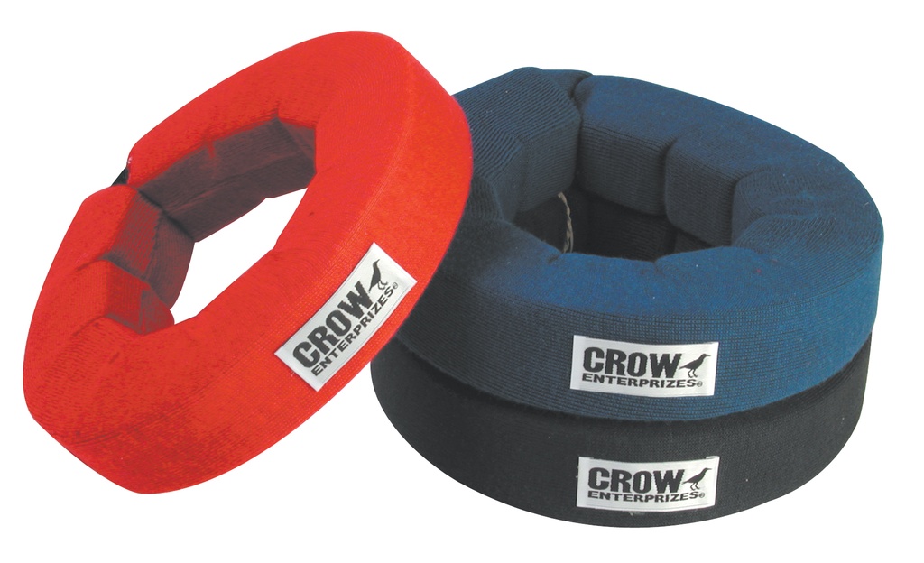[CRW20162] Crow Safety Gear - Neck Collar Knitted 360 Degree Red SFI 3.3