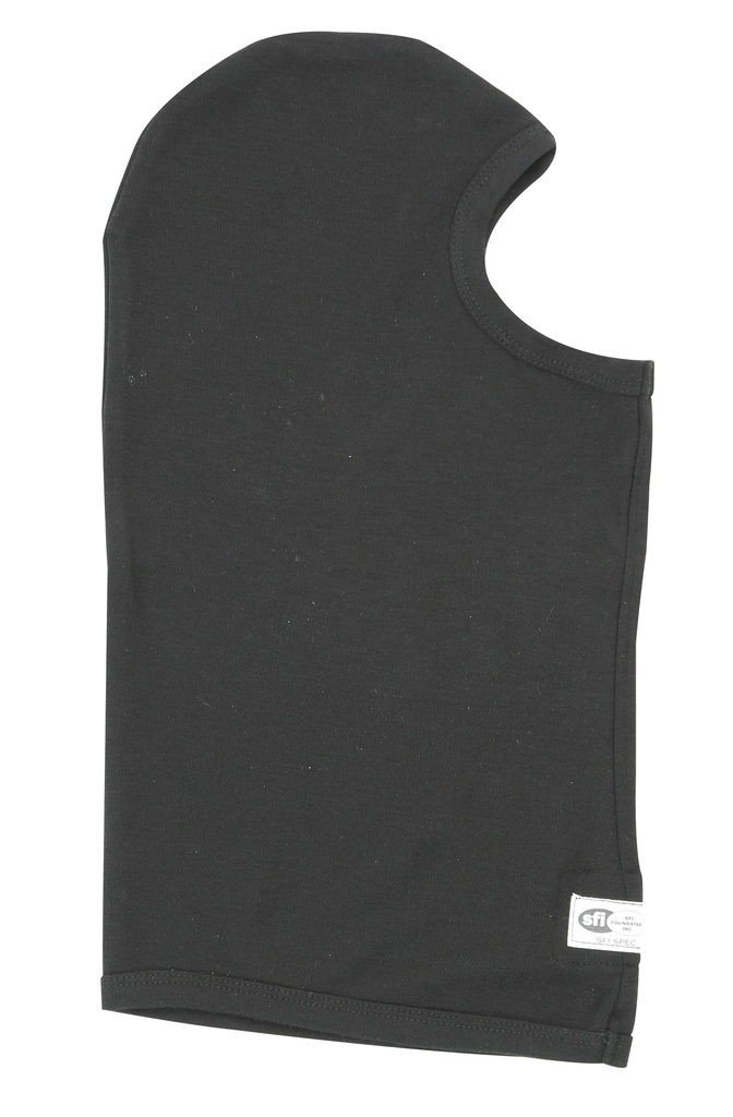 [CRW29100B] Crow Safety Gear - Head Sock Single Eye Port Black