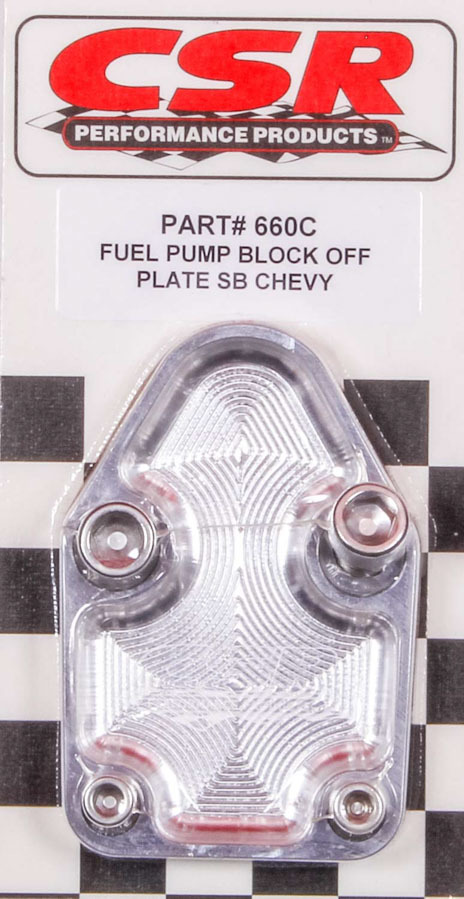 [CSI660C] Csr Performance - Sbc F/P Block-Off Plate - Clear