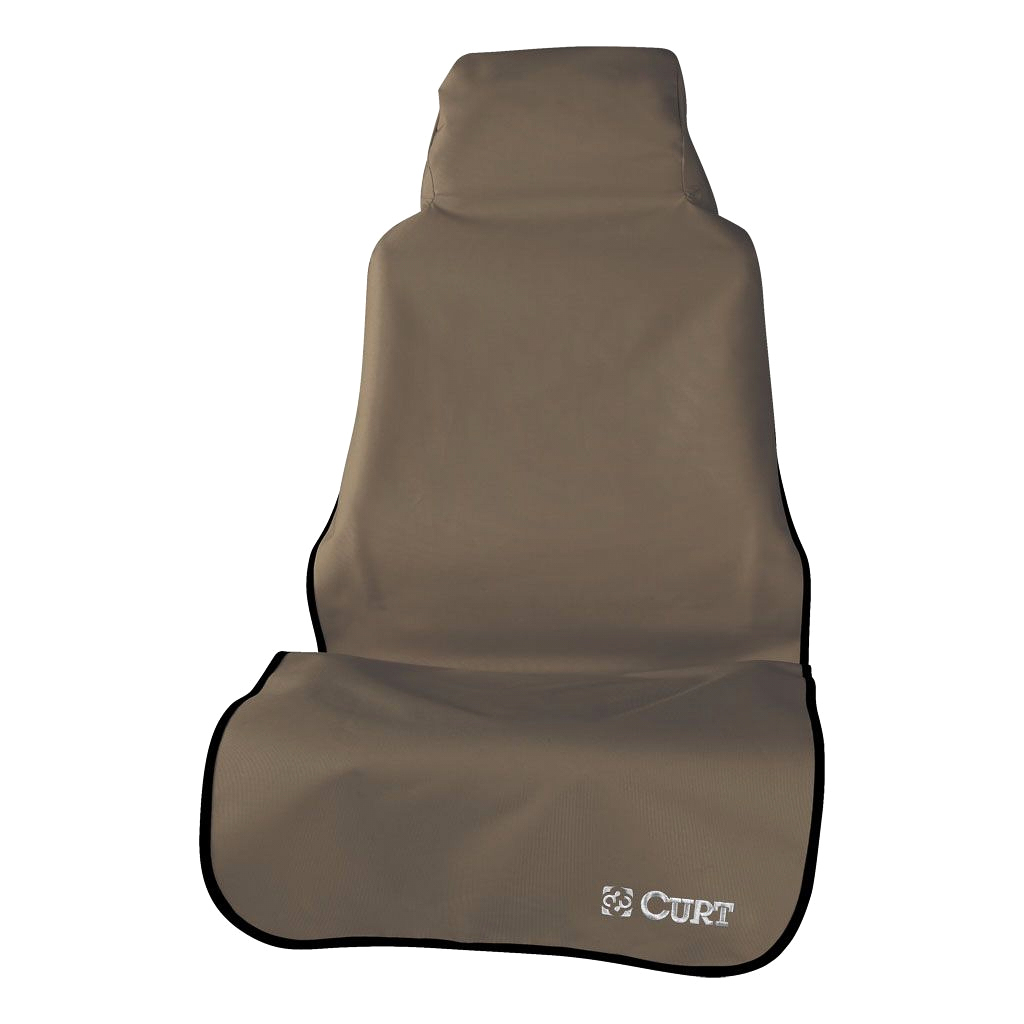 Curt Manufacturing - Seat Defender 58in X 23 In Waterproof Brown