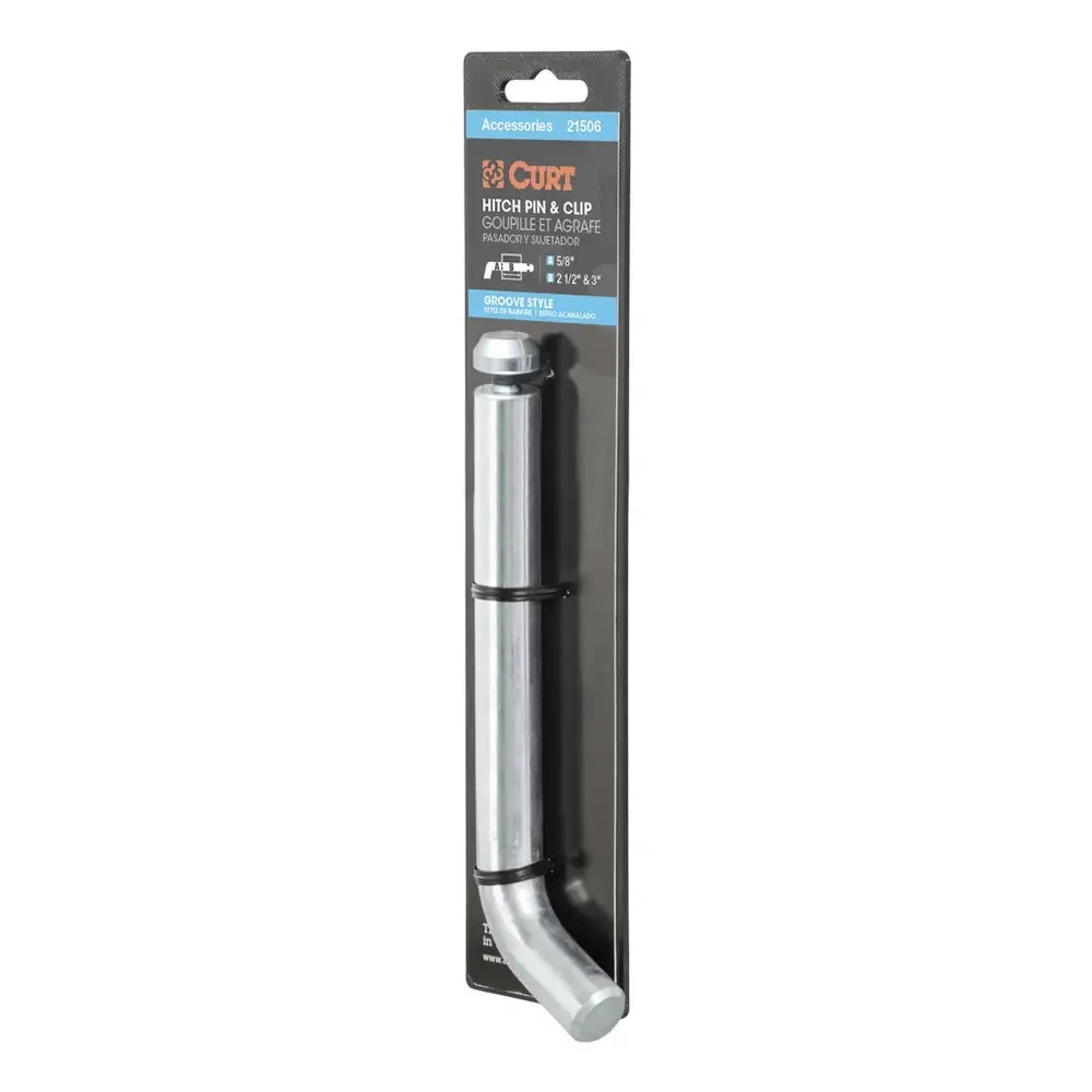 Curt Manufacturing - 5/8in Grooved Pin w/Clip