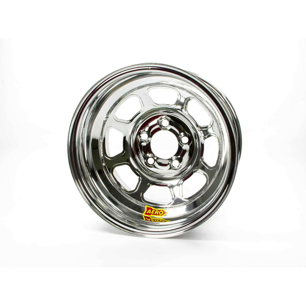 [ARW56-284710] Aero Race Wheels - 15x8 1in 4.75 Chrome Spun Extreme Bead
