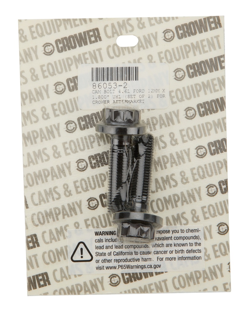 Crower - Cam Bolt Kit 2pk Ford 4.6L 1.800 UHL