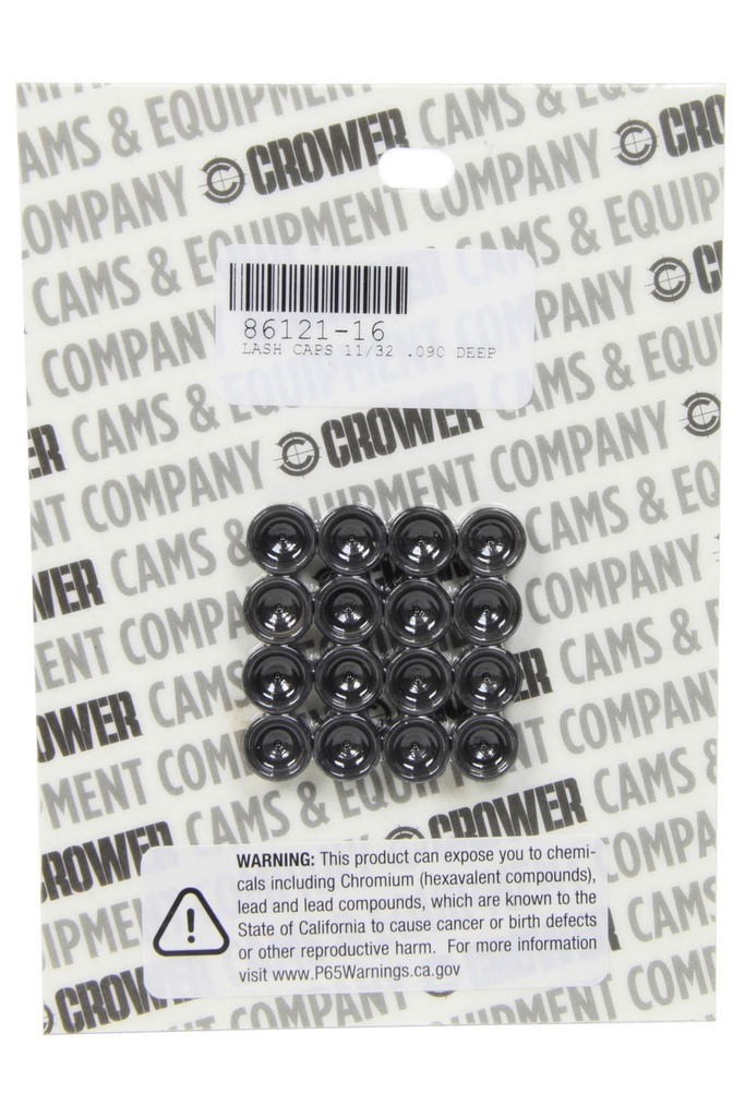 Crower - Lash Caps - 11/32 .090 Deep