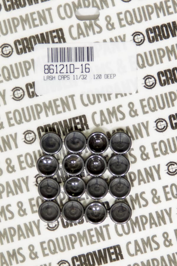 [CRO86121D-16] Crower - Lash Caps - 11/32 .120 Deep