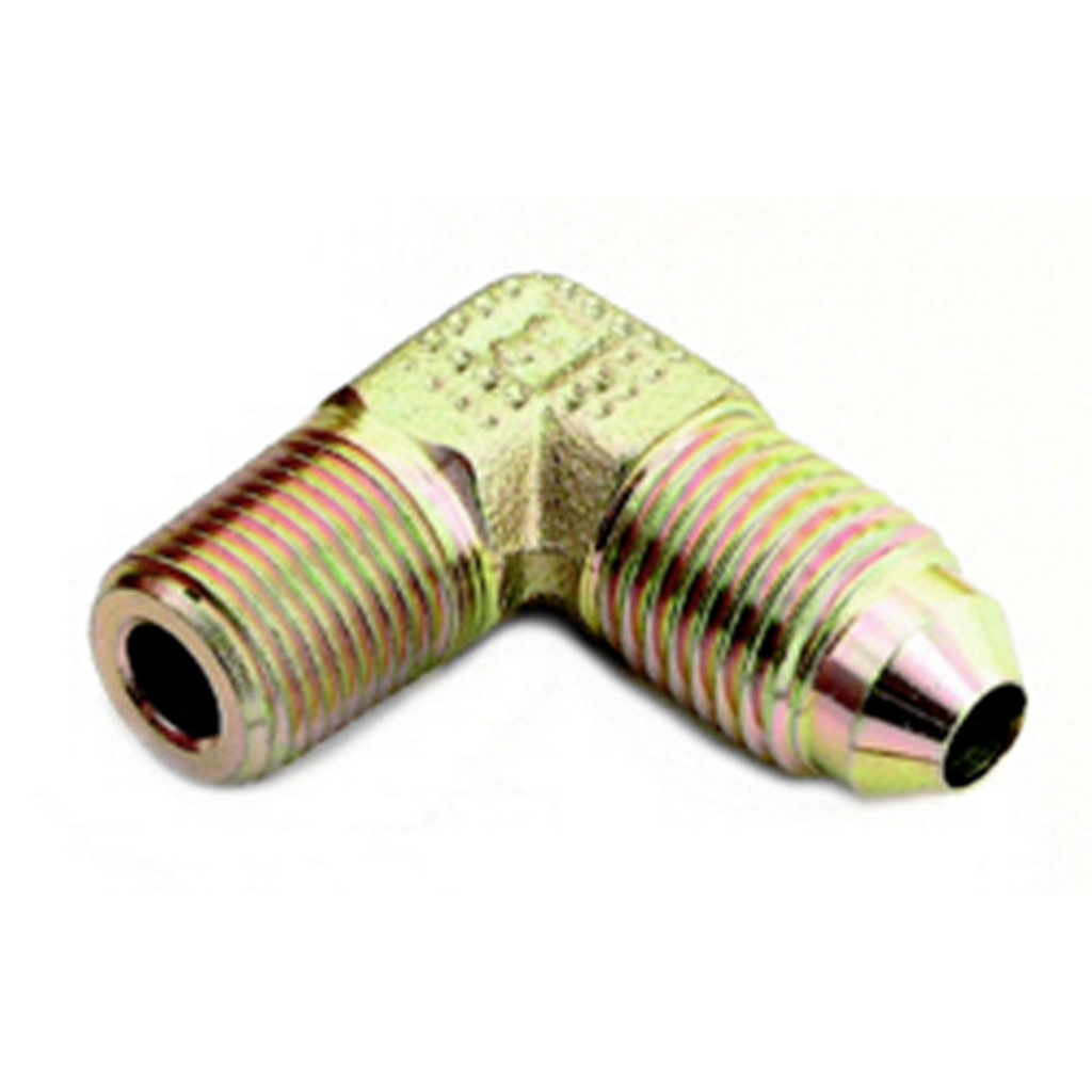 A-1 Products - 90 Male Elbow #3 To 1/8 NPT Steel Fitting