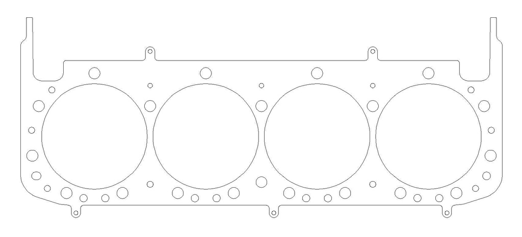[CAGC5215-040] Cometic Gaskets - 4.270 Mls Head Gasket Sbc W/4.5In Bore Centers