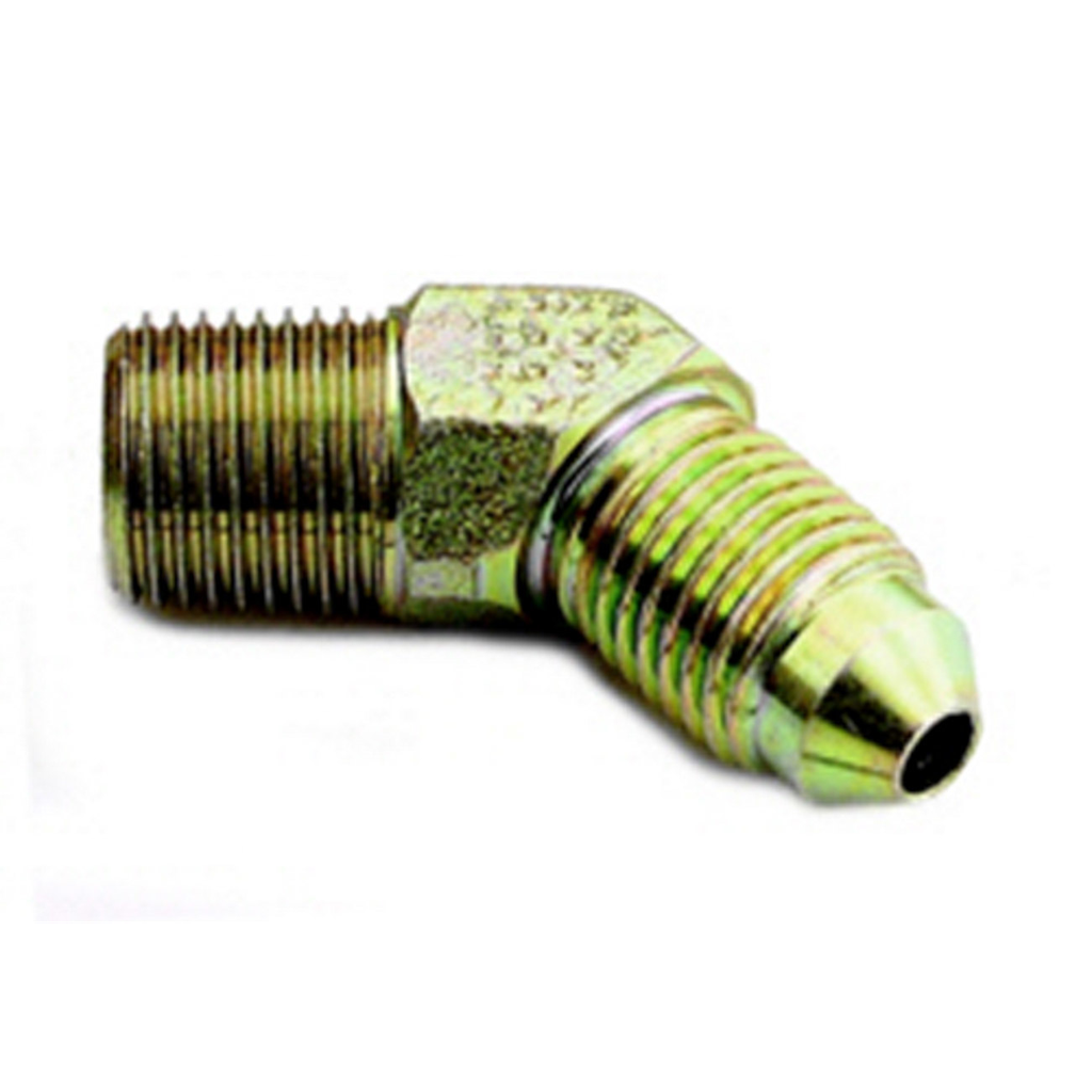 A-1 Products - 45 Male Elbow #3 To 1/8 Npt Steel Fitting