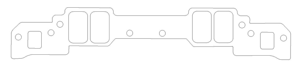 Cometic Gaskets - Intake Gasket Set SBC W/18 Degree Heads