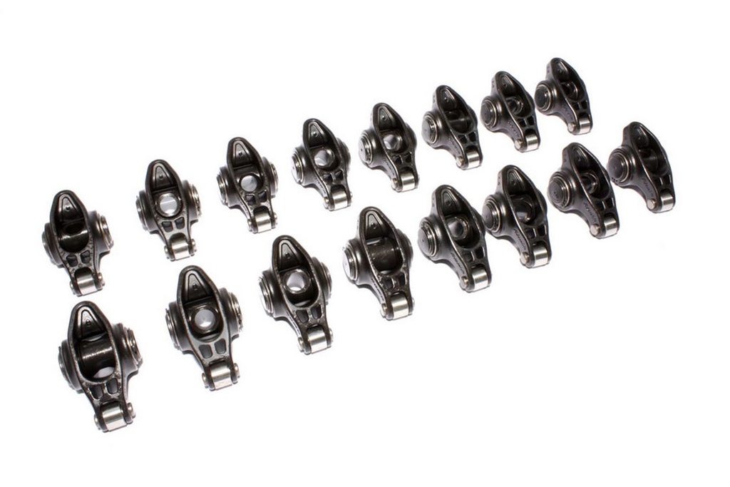 [COM1605-16] Comp Cams - SBC Rocker Arm Set - 1.6 Ratio 7/16 Stud