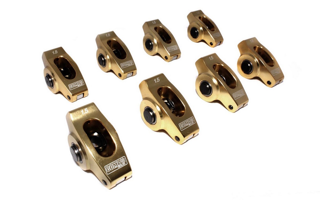 [COM19004-8] Comp Cams - SBC Ultra Gold R/A's - 1.5 Ratio 7/16 Stud