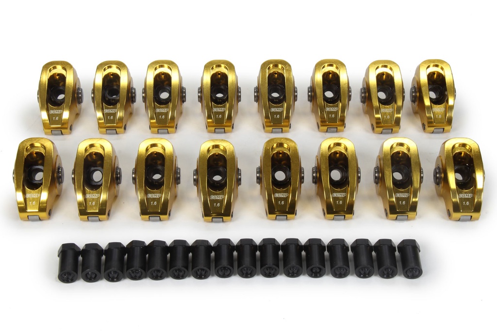 [COM19043-16] Comp Cams - Sbf Ultra Gold R/A's - 1.6 Ratio 3/8 Stud