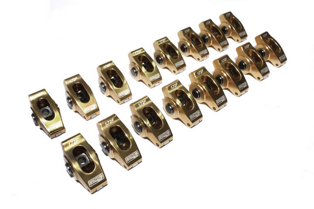[COM19049-16] Comp Cams - SBF Alum. Roller R/A Kit 1.72 Ratio 7/16 Stud