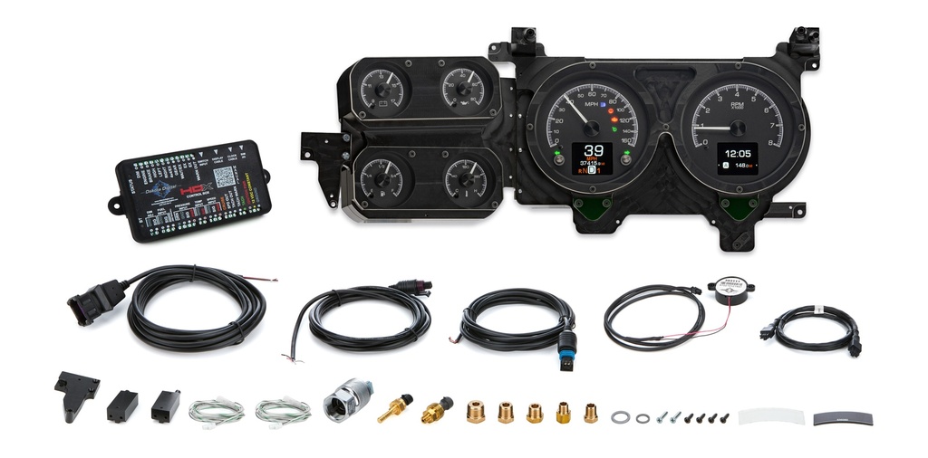 [DDGHDX-73C-PU-K] Dakota Digital - 1973-87 Chevy/GMC Pickup HDX Instrument System