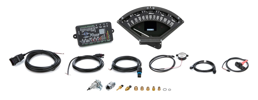 [DDGRTX-55C-X] Dakota Digital - 1955-56 Chevy Car RTX Instrument System