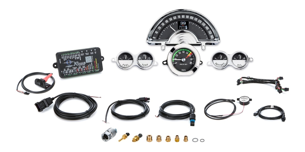[DDGRTX-58C-VET-X] Dakota Digital - 1958-62 Chevy Corvette RTX Instrument System